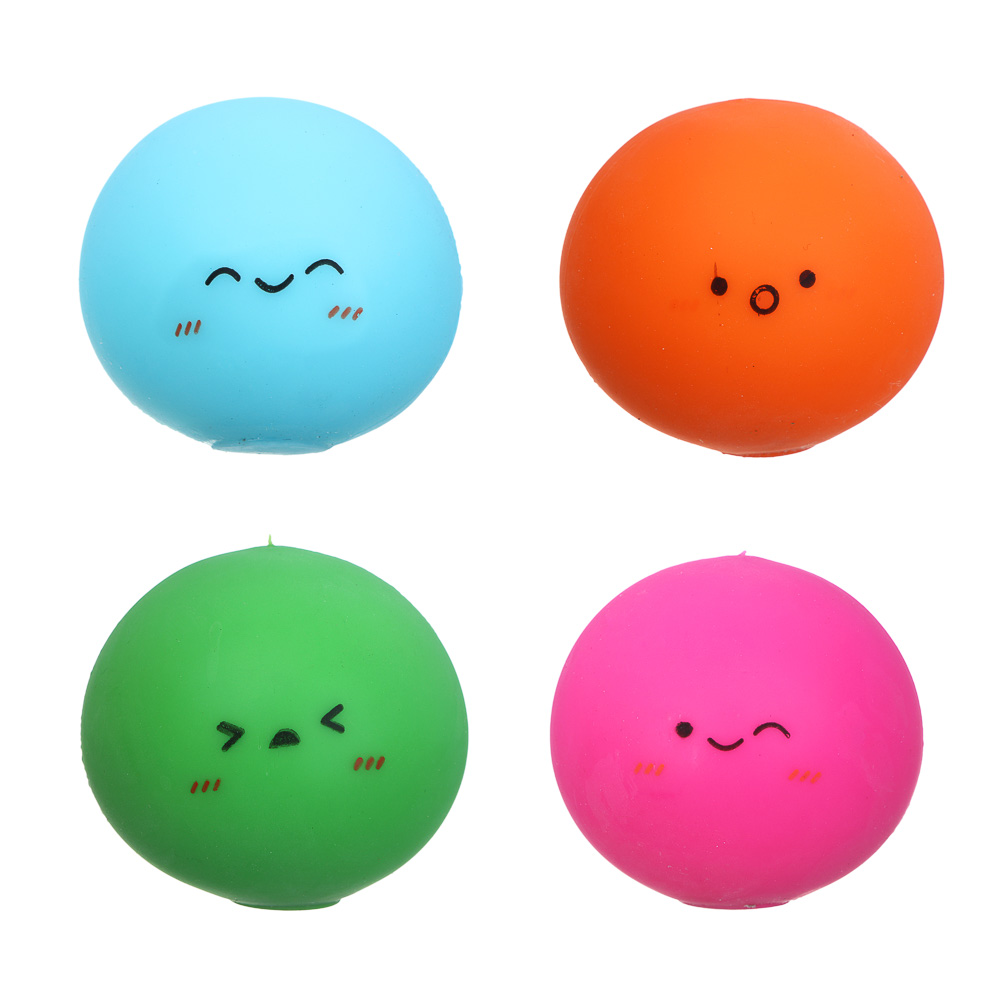 BY Мялка антистресс "Русские Супергерои" TPR, d=5см, 4 дизайна - #2