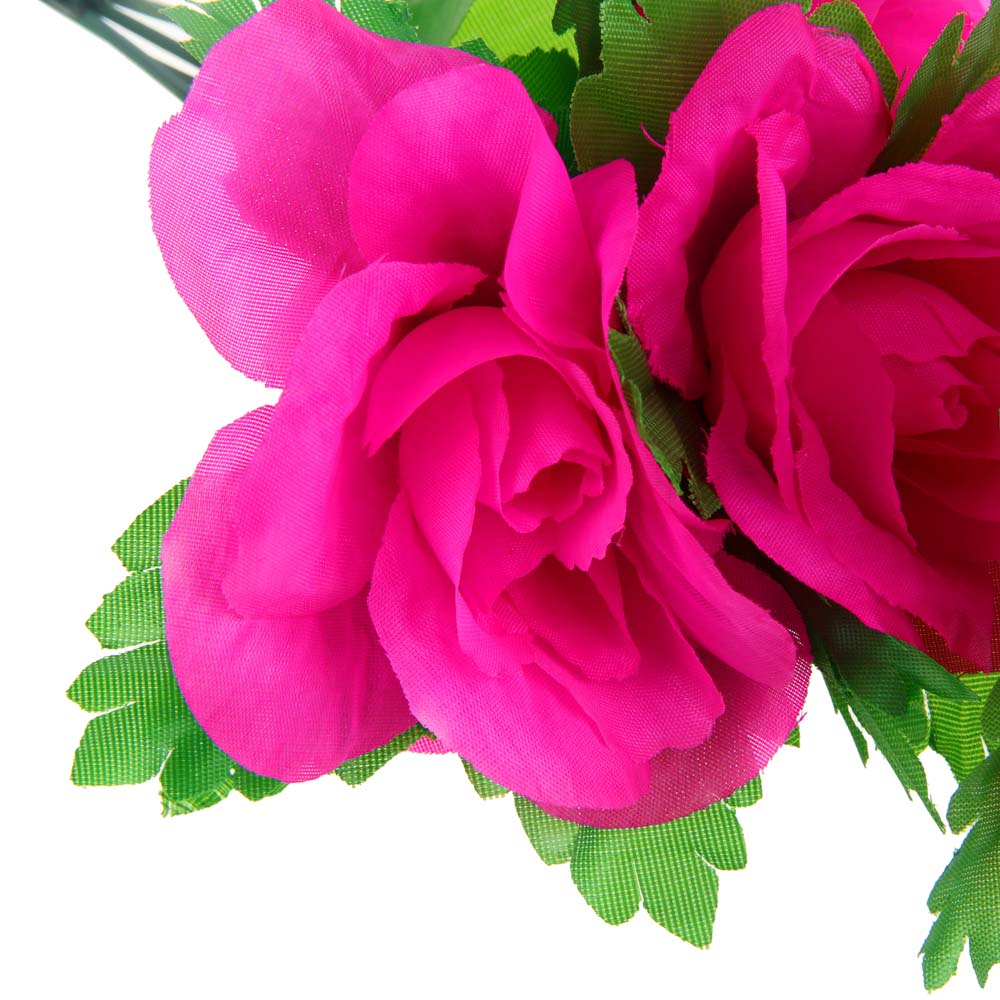 LADECOR Букет искусственных цветов в виде роз, 30-35 см, 6 цветов - #4