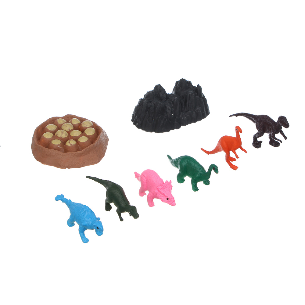 ИГРОЛЕНД Набор для творчества "Диномир", ABS, PVC, акрил, 22,8х17,5х17,5см - #10