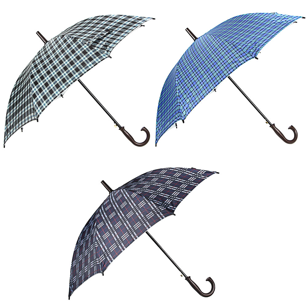 Зонт-трость универсальный, 3 цвета - #1