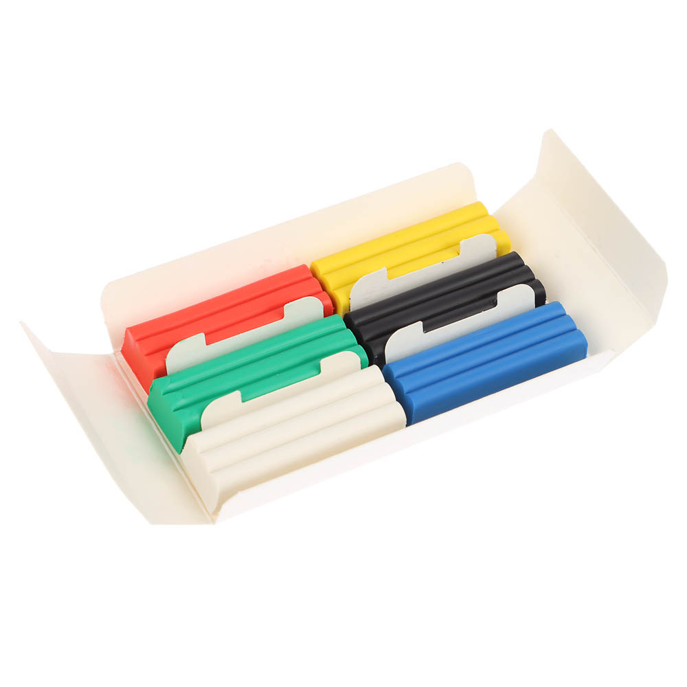 Пластилин 6цв. ClipStudio 60 грамм, в картонном выдвижном пенале - #8