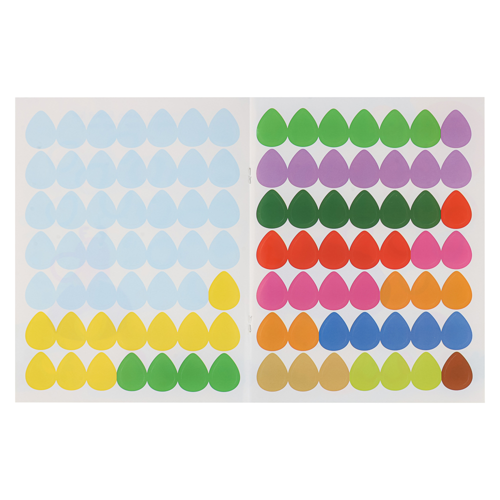 Книжка "Мои первые развивающие наклейки", 19,5х25,5 см, 8 стр., 5 дизайнов - #22