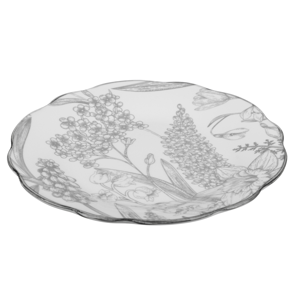 Тарелка закусочная 19см, тм MILLIMI, Мидоу, фарфор - #2