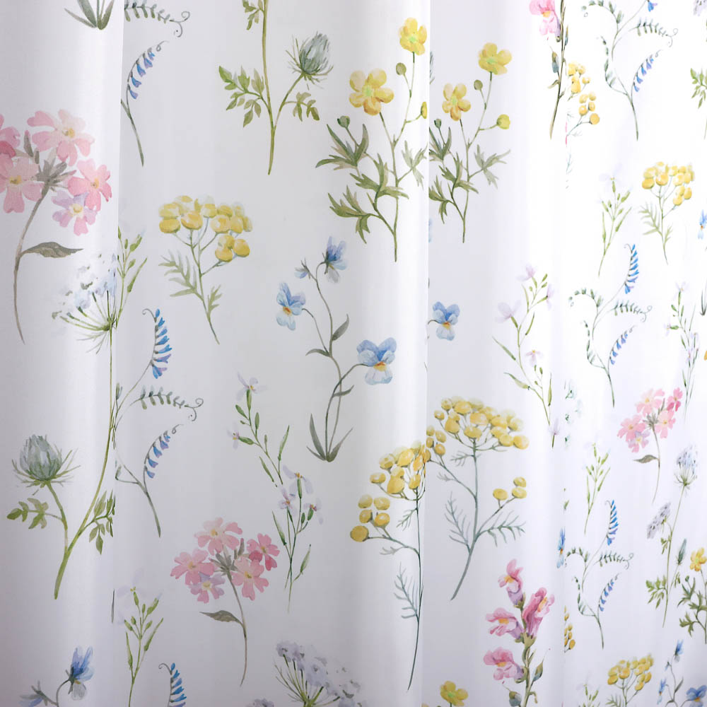 Шторка для ванной, таффета, 145x180см, ШТТФ056-21001 - #2