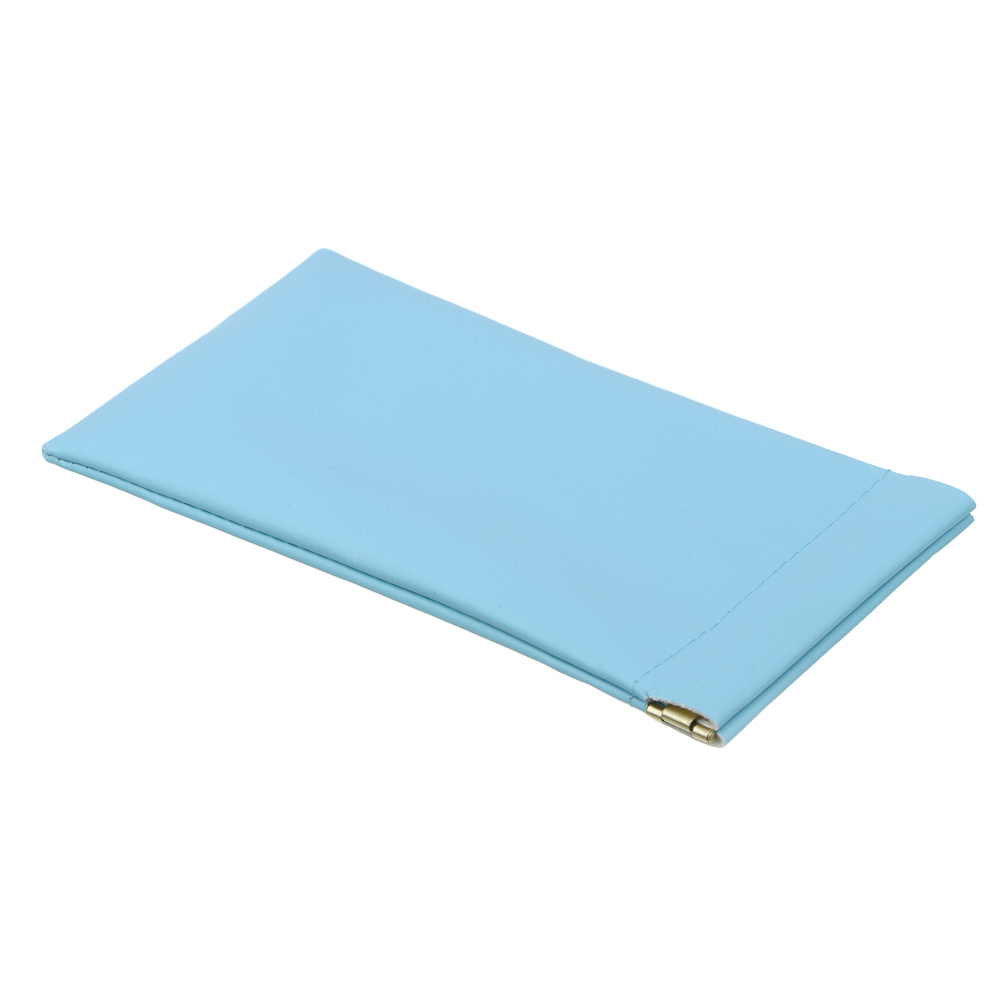 ЮL Чехол для очков мягкий с зажимом, ПУ, 18х8,5см, 5 цветов - #3