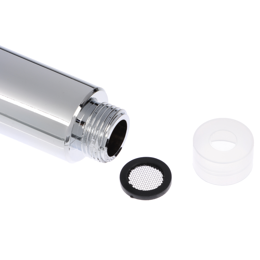 RAIN Лейка для душа с фильтром, 3 режима, регулировка напора воды, кнопка-стоп, 64х140мм, хром - #7