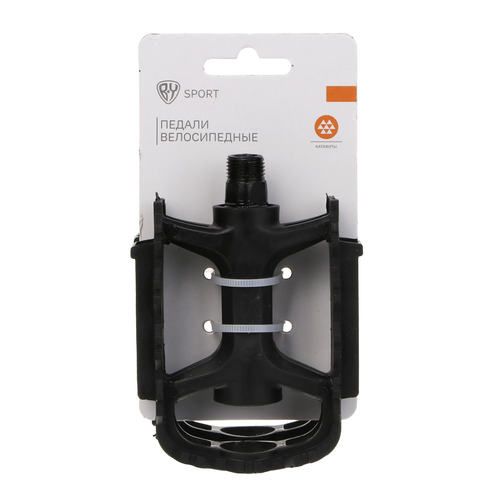 Педали велосипедные, тм BY SPORT, 2шт, 10.5х7.5см, пластик, металл - #4