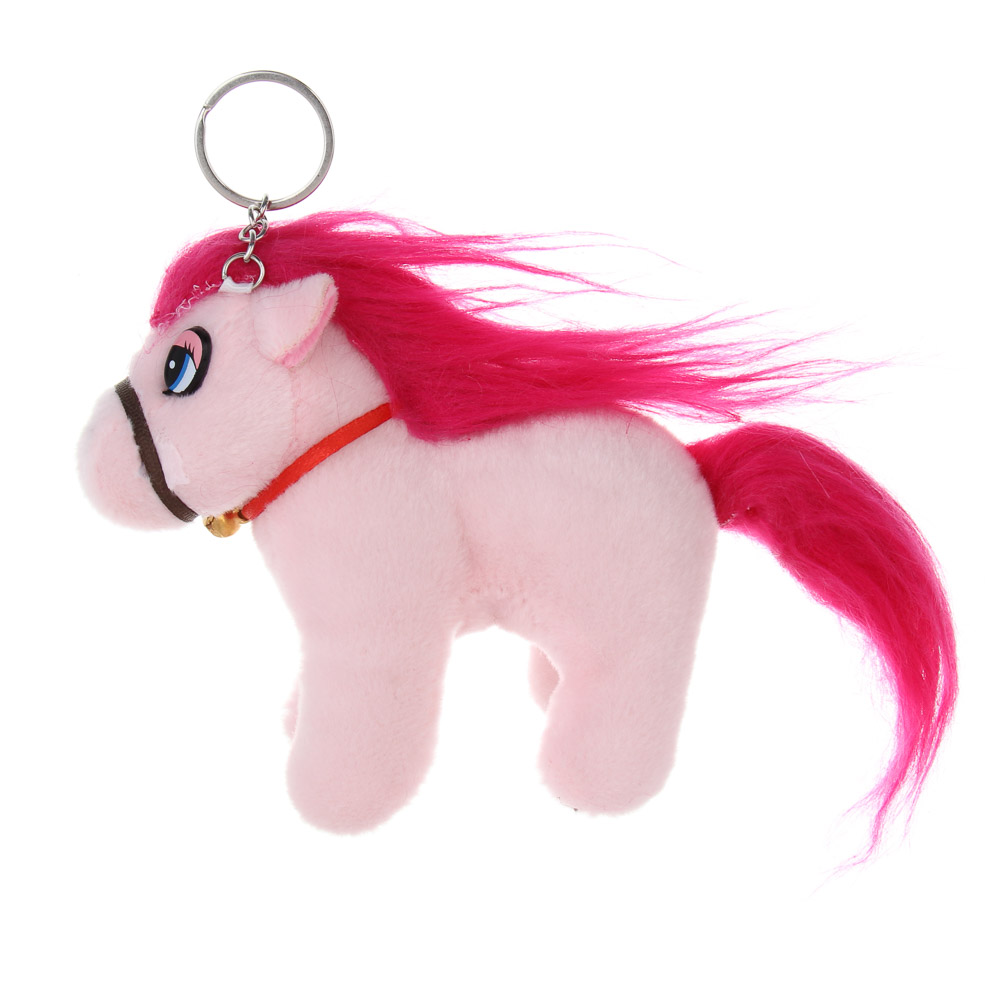 СНОУ БУМ Мягкий сувенир Лошадка 13x14x5 см, полиэстер, 3 дизайна - #3