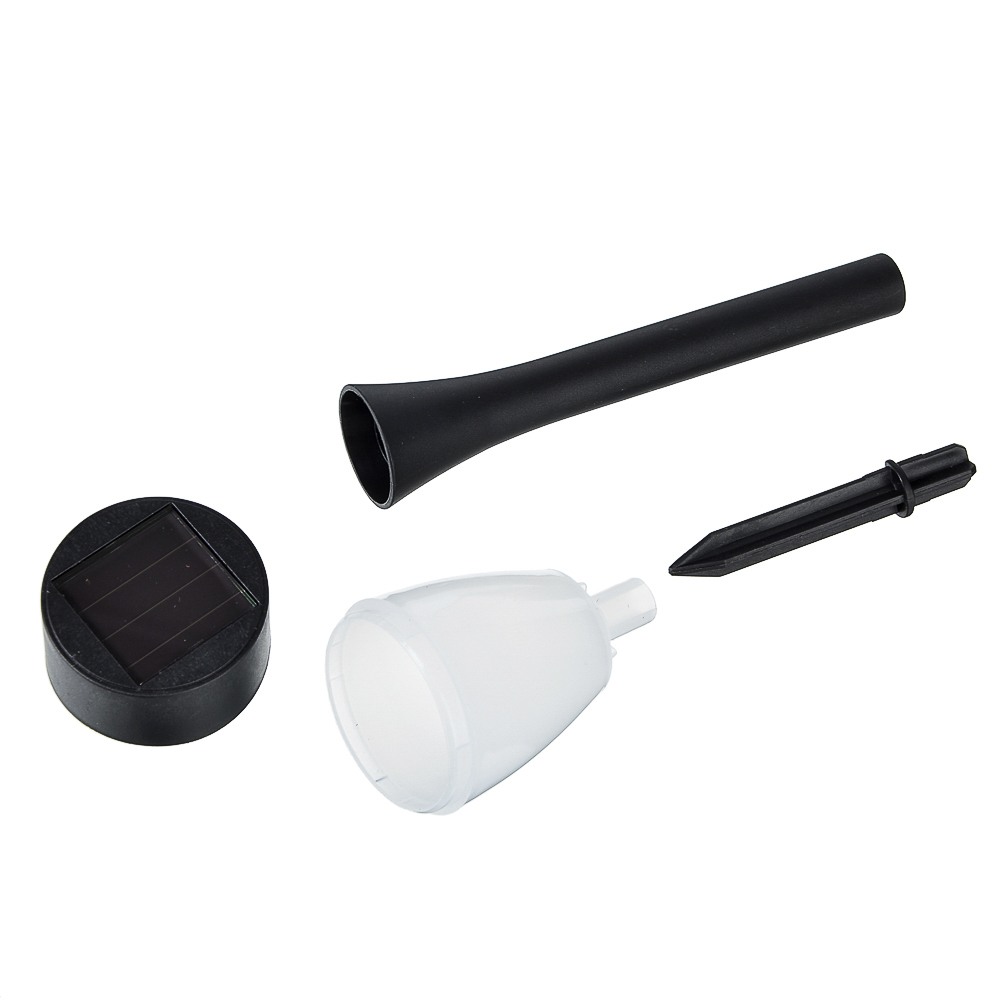 INBLOOM Фонарь садовый на солн. батарее, 4.5х25.5см, 1х1 1.2V 2/3ААА 100mAh, 1LED*белый, пластик - #3