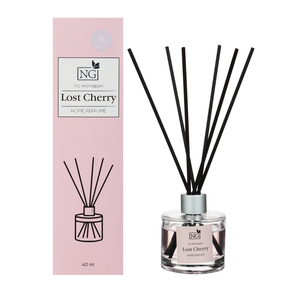 NEW GALAXY Диффузор Home Perfume, Lost Cherry 40мл купить с выгодой в  Галамарт