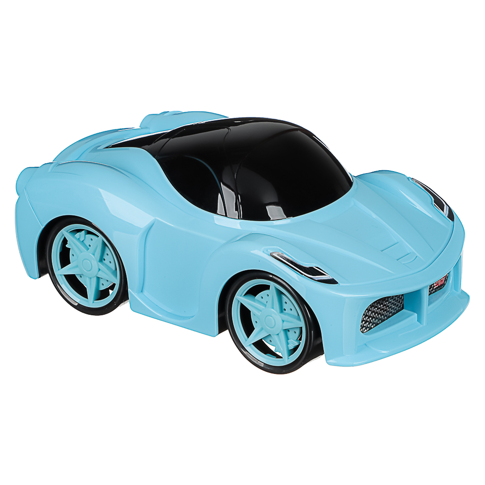 ИГРОЛЕНД Машинка гонщика игрушечная, пластик, 21,5х12х9 см, 5 дизайнов, для детей 3+ - #5