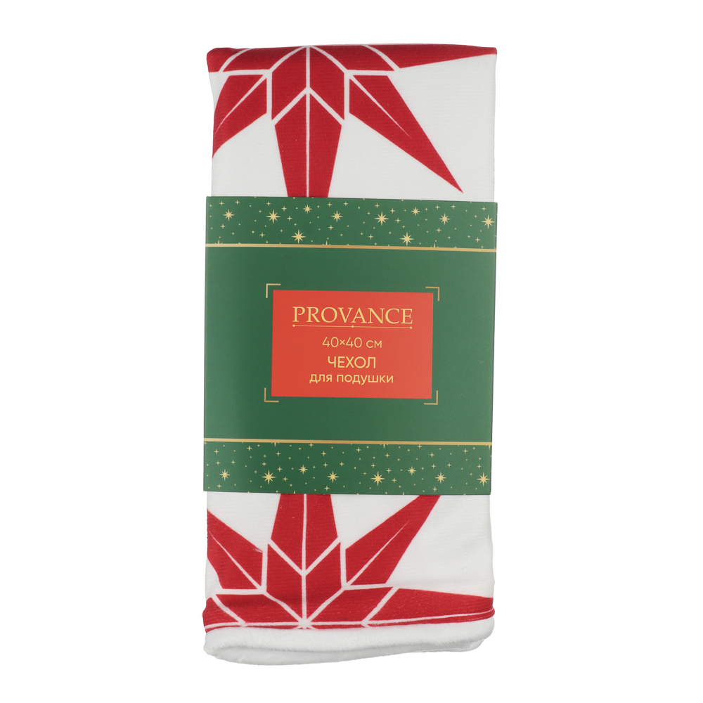 PROVANCE Щелкунчик Чехол для подушки велюр, 40х40см, 100% полиэстер - #7
