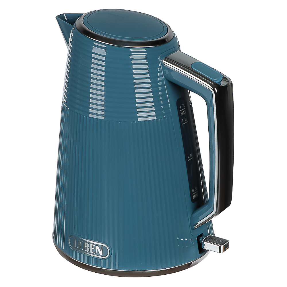 LEBEN Чайник электрический 1,7л пластик, 139 - #5