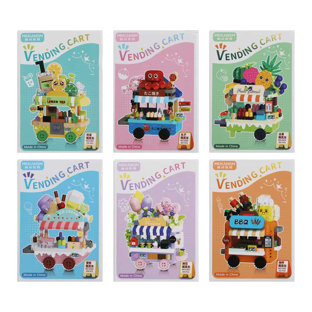 Конструктор "Кафешка на колесах", 8х4,5х11,5 см, ABS, 6 видов - #2