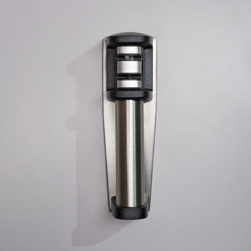 SATOSHI Ножеточка универ. для черновой и финальной заточки, 20,5х6х6,5см, нерж.сталь, полипропилен - #8