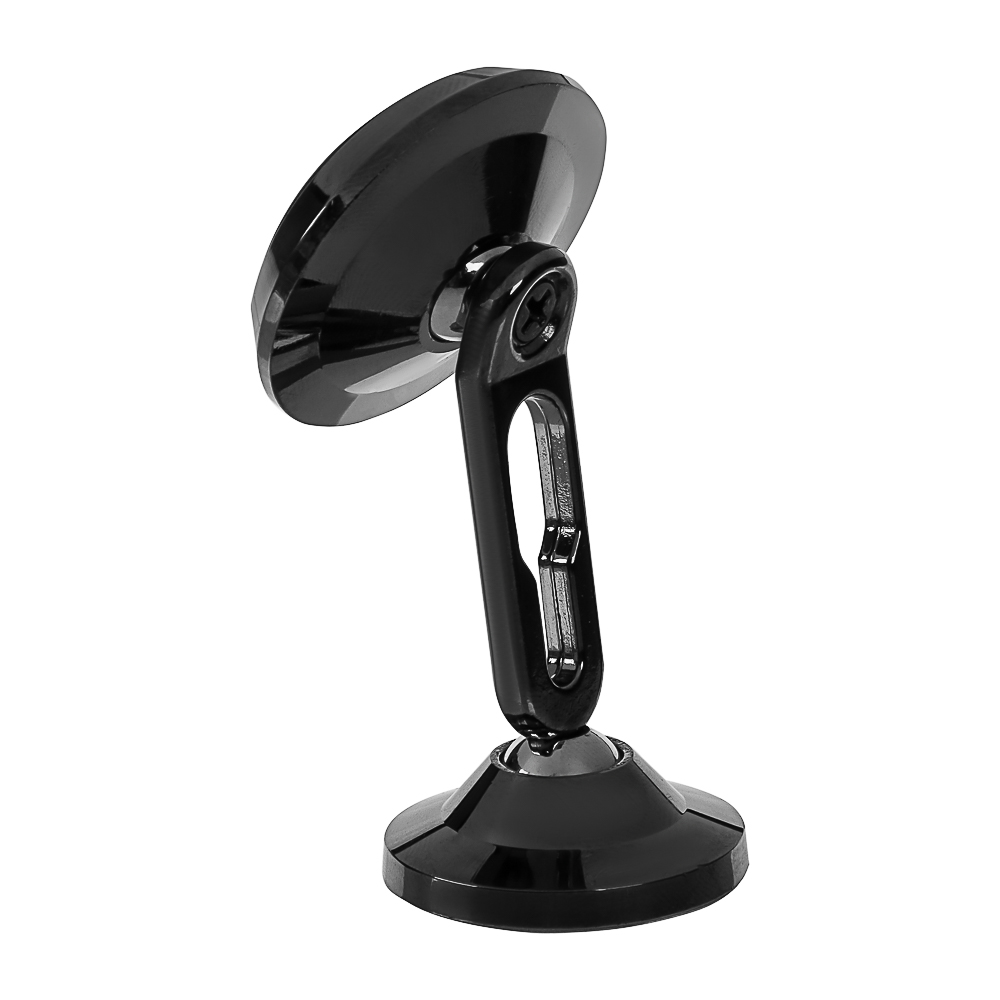 BY Держатель телефона магнитный, на панель, металлический, черный - #3