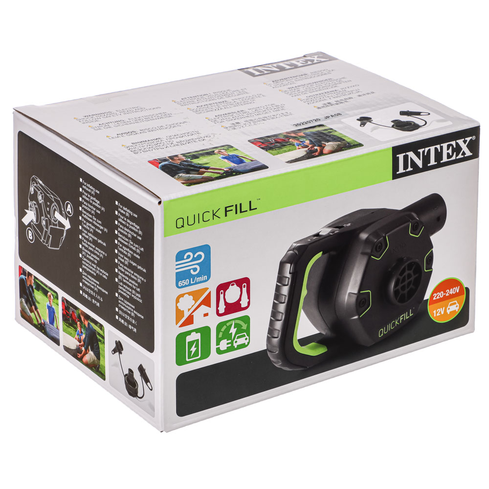 INTEX Насос электрический RECHARGEABLE QUICK-FILL, 220-240В, 66642 - #7