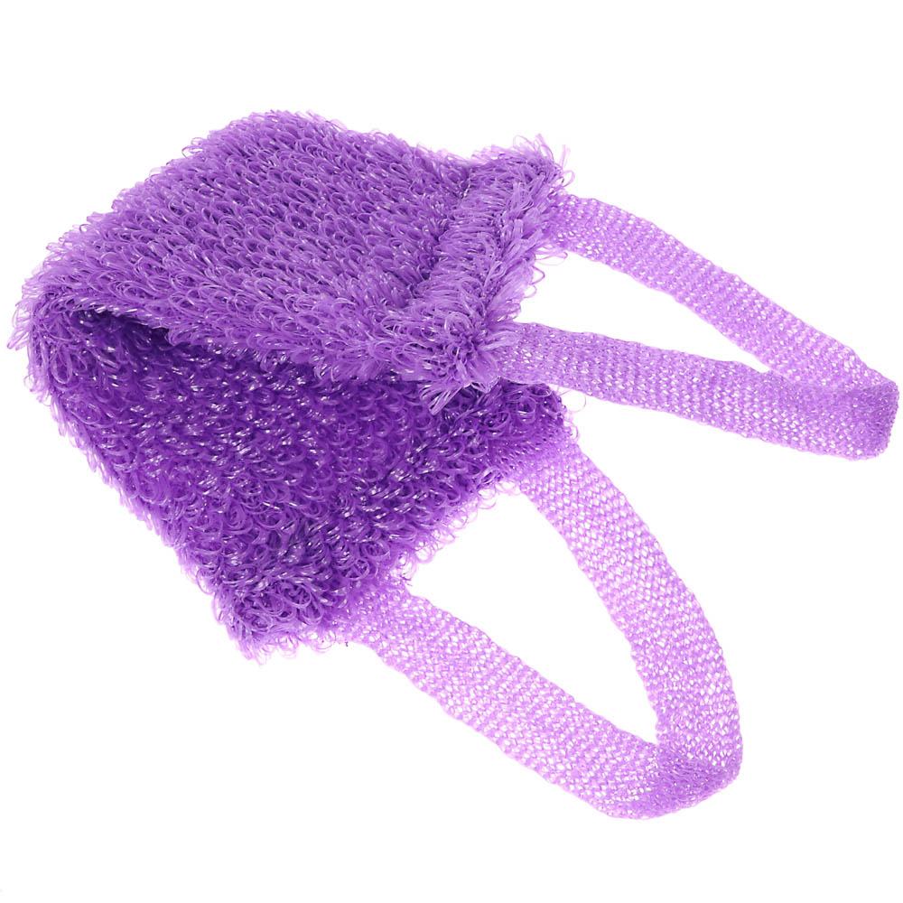 Мочалка банная с ручками эконом, ПП нить, 36х10см - #9