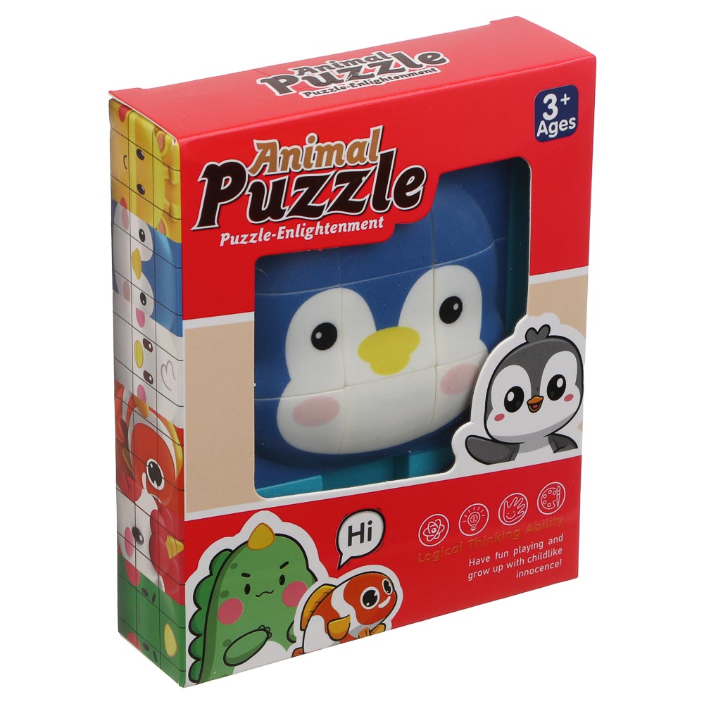 Пазл-пятнашки объёмный для малышей, ABS, 10,8х3,2х13,2см - #12