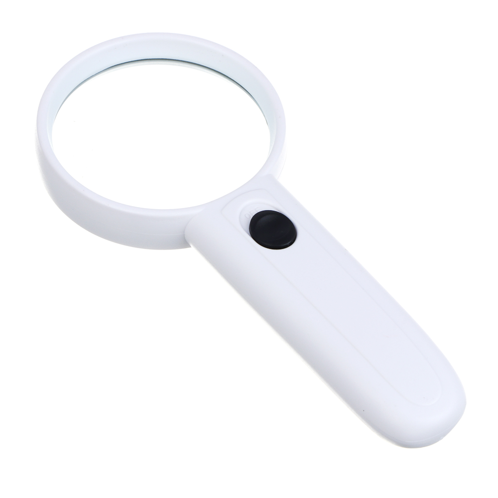 Лупа с LED подсветкой, d6,5см, пластик, стекло, 3xAAA (не входят в комплект) - #2