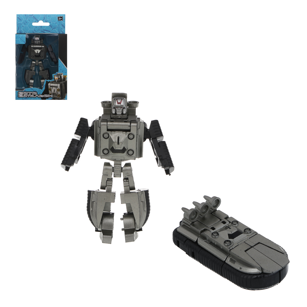 ИГРОЛЕНД Робот - трансформер военная техника "Ботобатальон", ABS, 12,5х16х5см, 6 дизайнов - #1