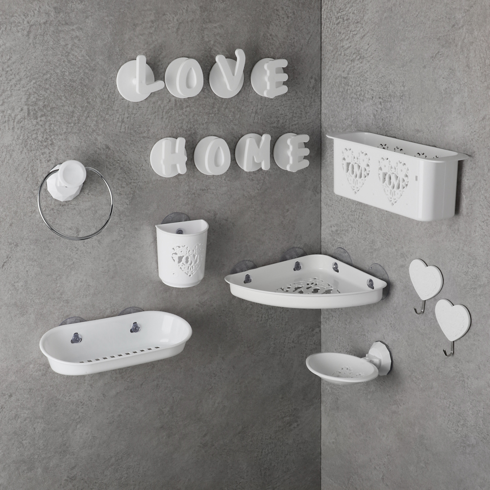 Полочка для ванной комнаты Vetta "Романтика", 25,5х18,5х3 см - #10