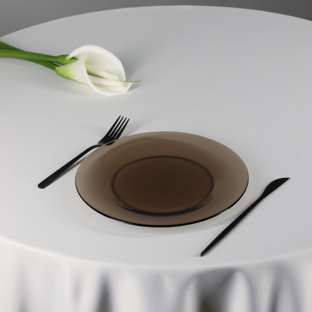 Luminarc Эклипс Амбьянте Тарелка обеденная 25см, дымчатое стекло, арт. L5086 - #7