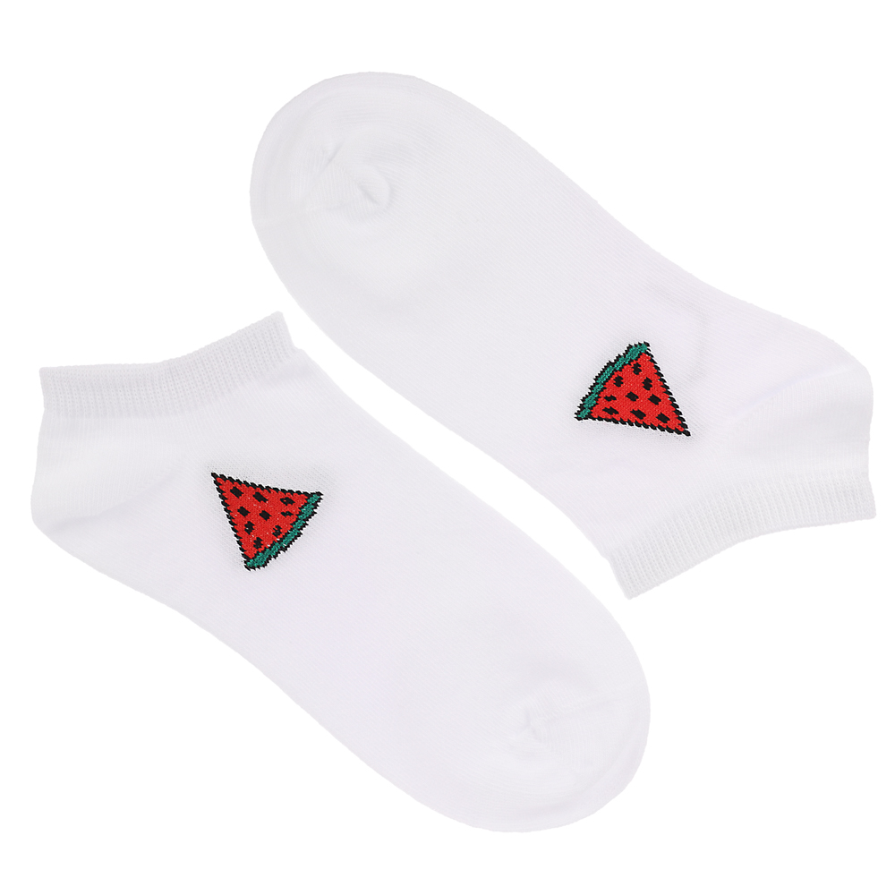 RS Носки женские укороченные, р. 36-39, 78% хлопок, 20% спандекс, 2% латекс, R158, разноцветные - #3