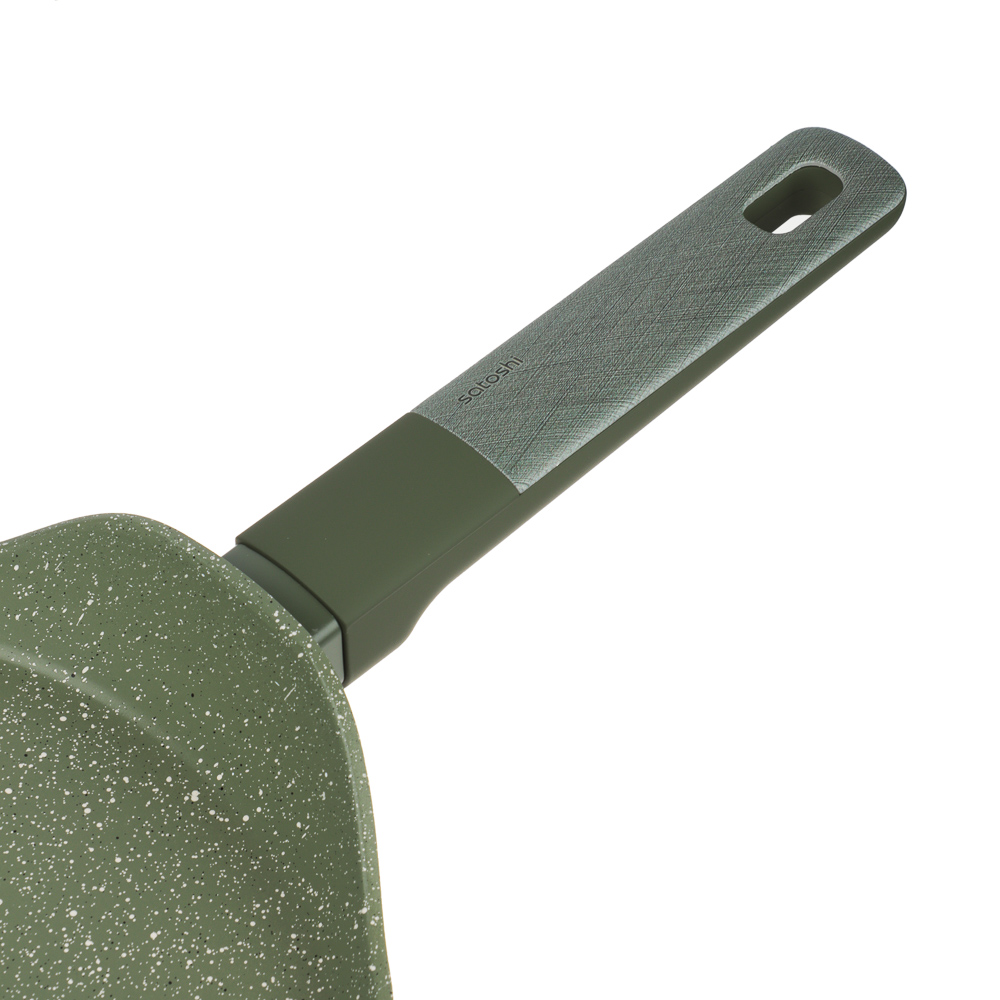 SATOSHI Кантри Сковорода литая блинная d24см, антипригарное покрытие мрамор, индукция, 3 цвета - #7