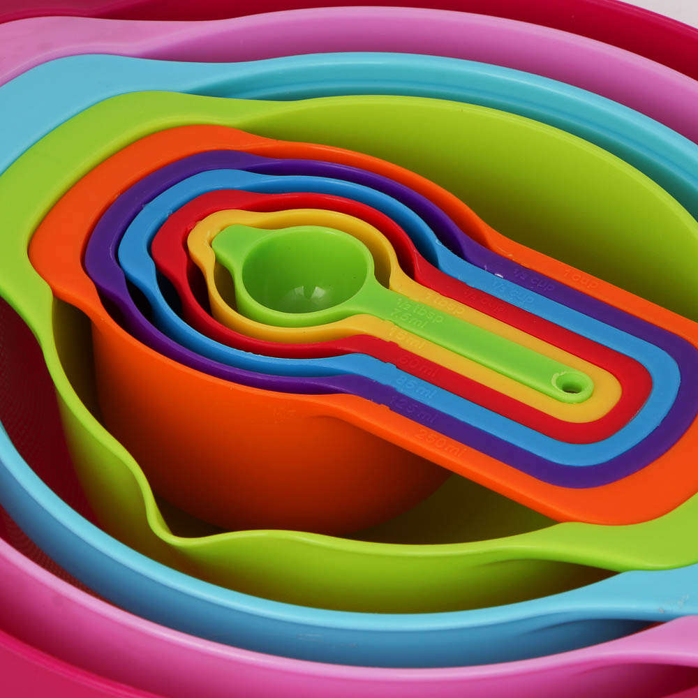 Набор мисок кухонных, 10пр, полипропилен - #5