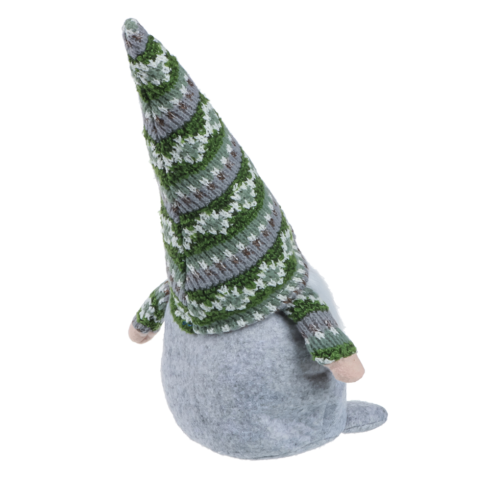СНОУ БУМ Фигура декоративная "Гном" 42,5 см, полиэстер, 2 дизайна - #4