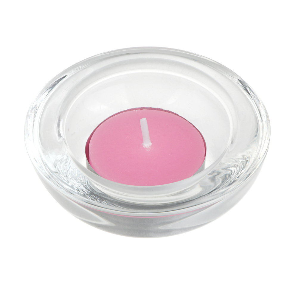 LADECOR Набор ароматических свечей с подсвечниками, (10+2), стекло, парафин, 4 аромата - #4