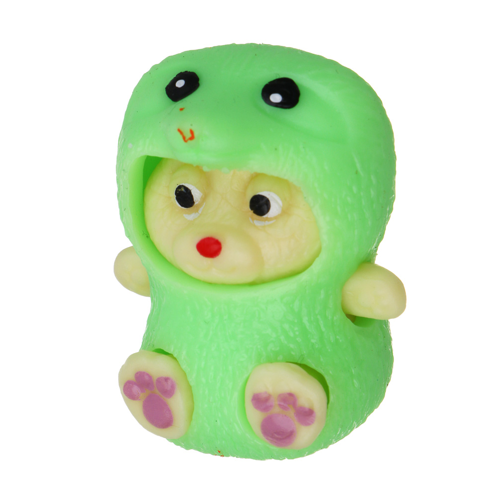 ИГРОЛЕНД Игрушка-сюрприз в шаре, d=5см, TPR, «Животные», микс - #8