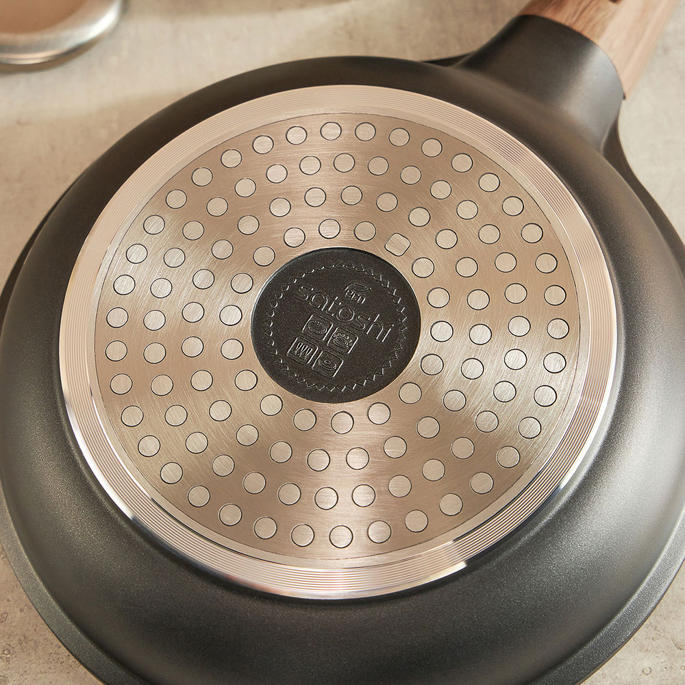 SATOSHI Карнуа Сковорода литая d20см, антипригарное покрытие Мрамор, индукция - #14