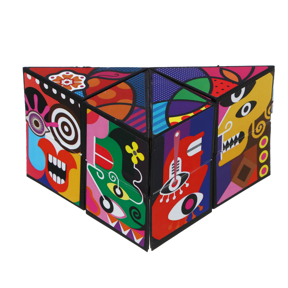 ИГРОЛЕНД Головоломка 3Д "Магнитный куб", PP, 6х6см, 3 дизайна - #11