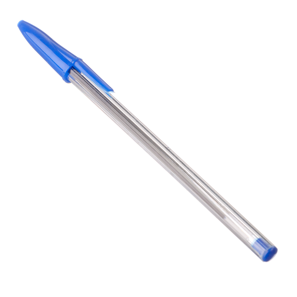 Ручка шариковая, 15 см, цвет синий - #1