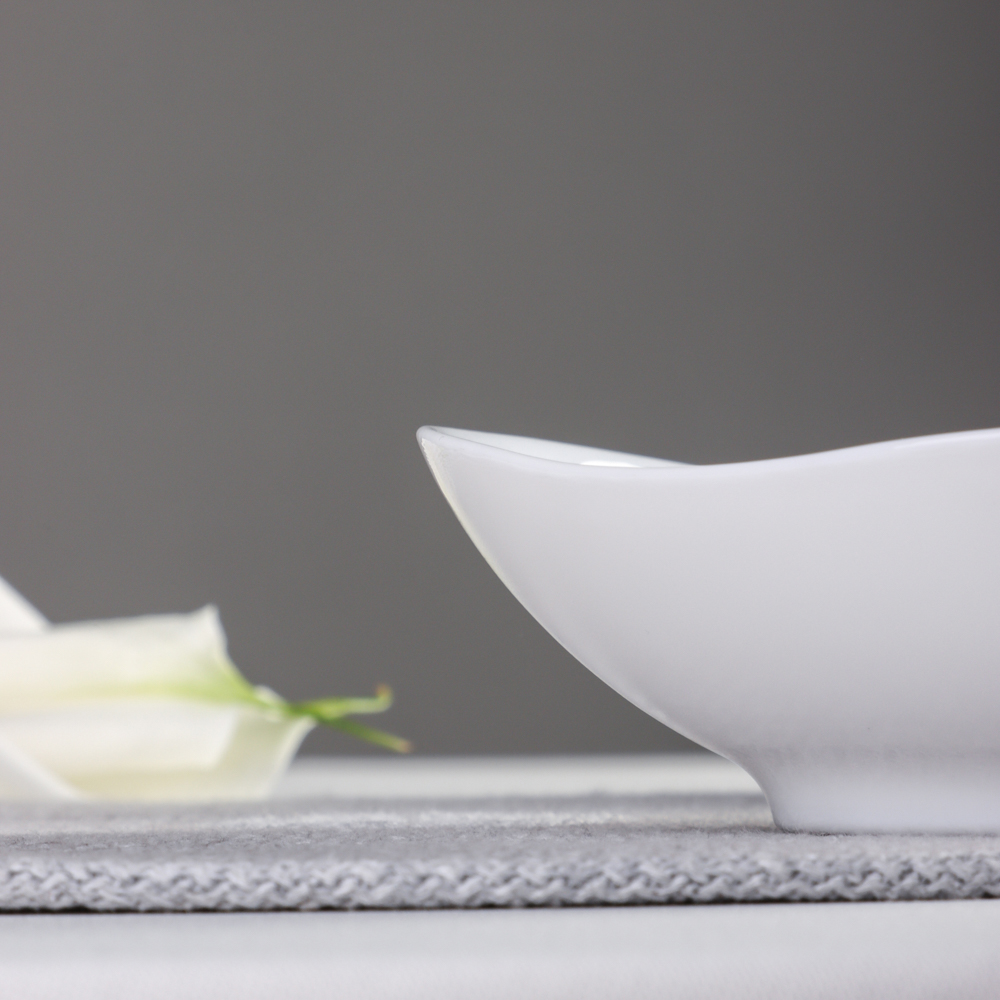 MILLIMI Набор столовой посуды 13 пр., треугольный, опаловое стекло - #15