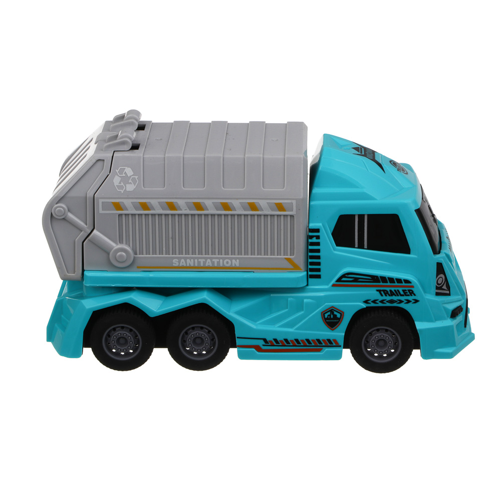 ИГРОЛЕНД Машина инерционная "Спецтехника", подвижные детали, PP, 20х8х10,5 см, 5 дизайнов - #3