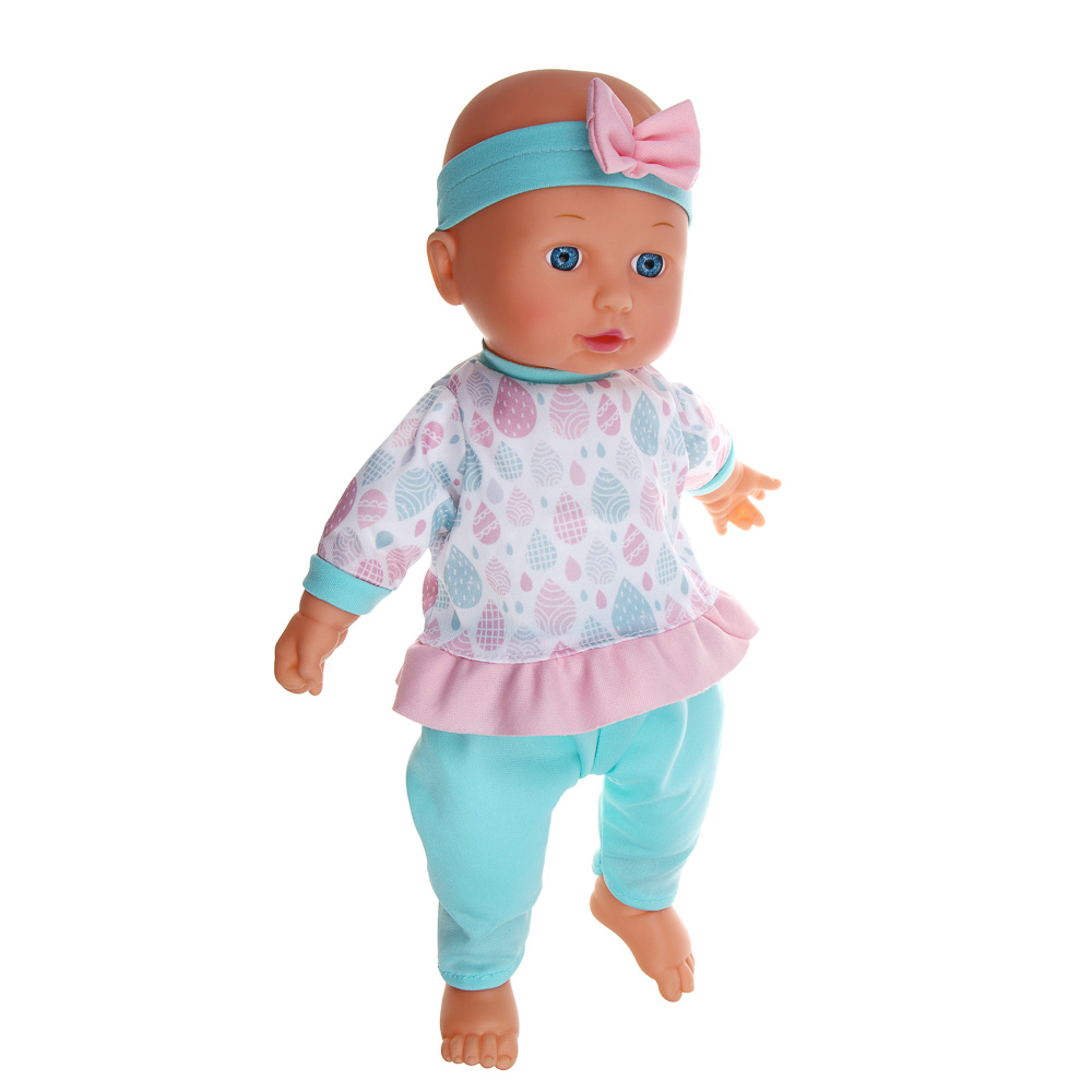 ИГРОЛЕНД Пупс 35 см, мягкое тело, с акс., звук, 3хAG13, PVC, ABS, PP, полиэстер, 33,5x12x26,5 - #8
