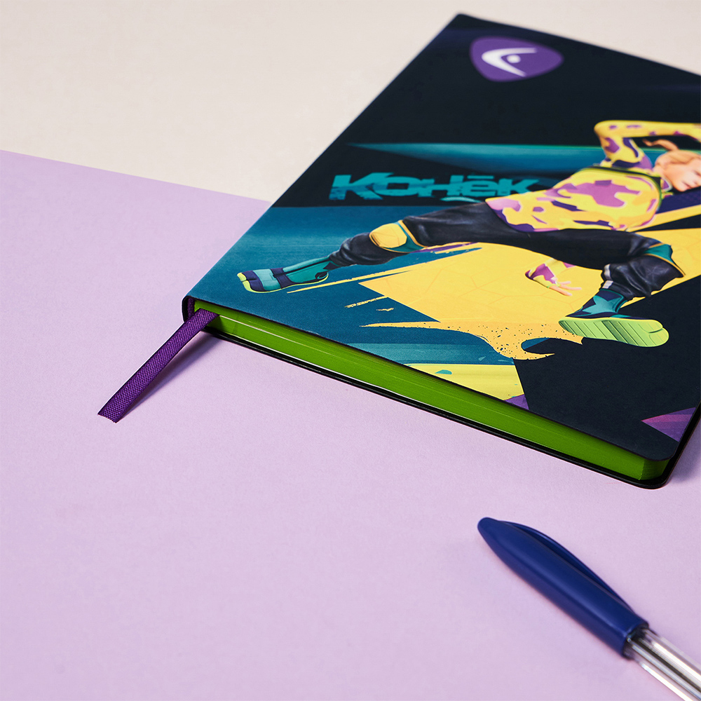 BY Русские Супергерои Бизнес - блокнот А5, 192стр., гибкая обл., цв.срез, закл., "Конек" - #9