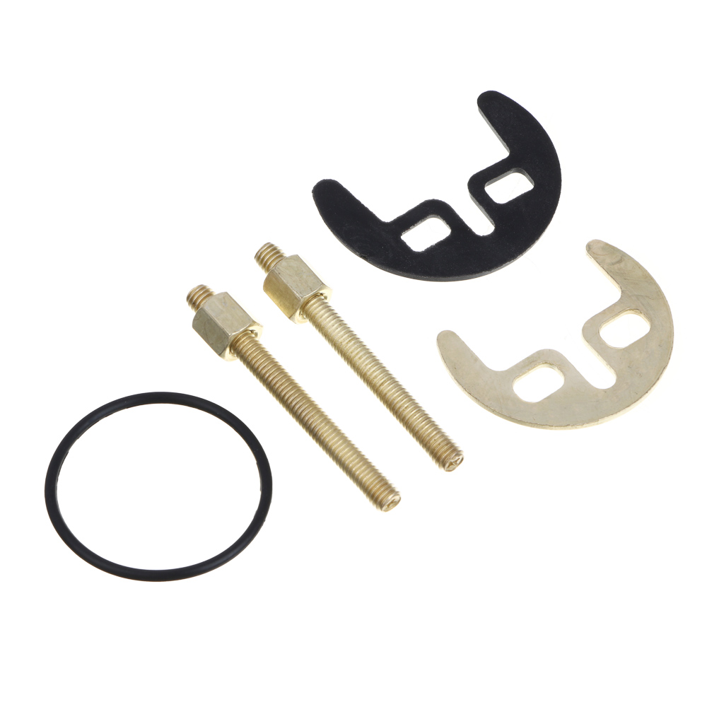 Комплект креплений для смесителя на кухню, раковину, 40мм, М6 (2 шпильки), люкс - #1