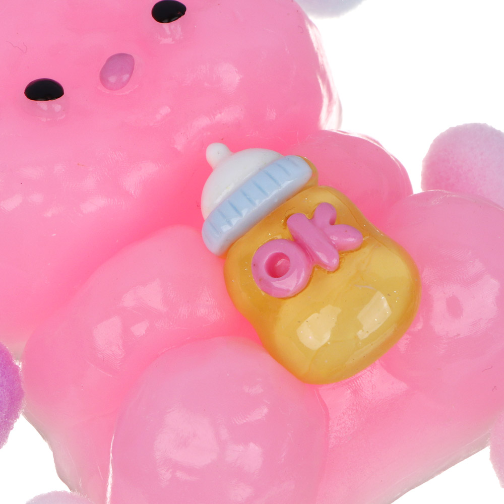 ИГРОЛЕНД Игрушка антистресс, мялка "Пушистые зверушки", TPR, 14,5х12см, 5 дизайнов - #6