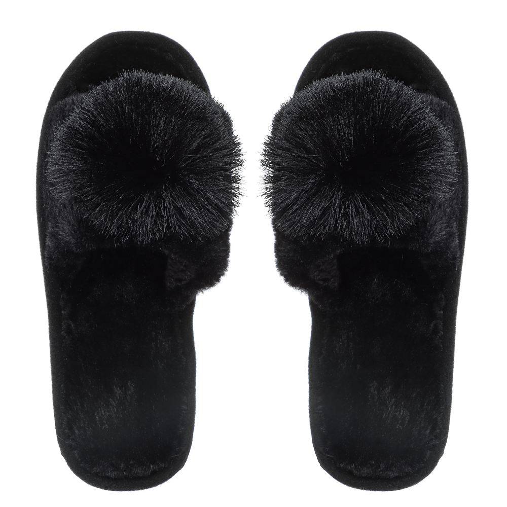 Обувь домашняя женская, размер 38-39, цвет черный, #11 - #2