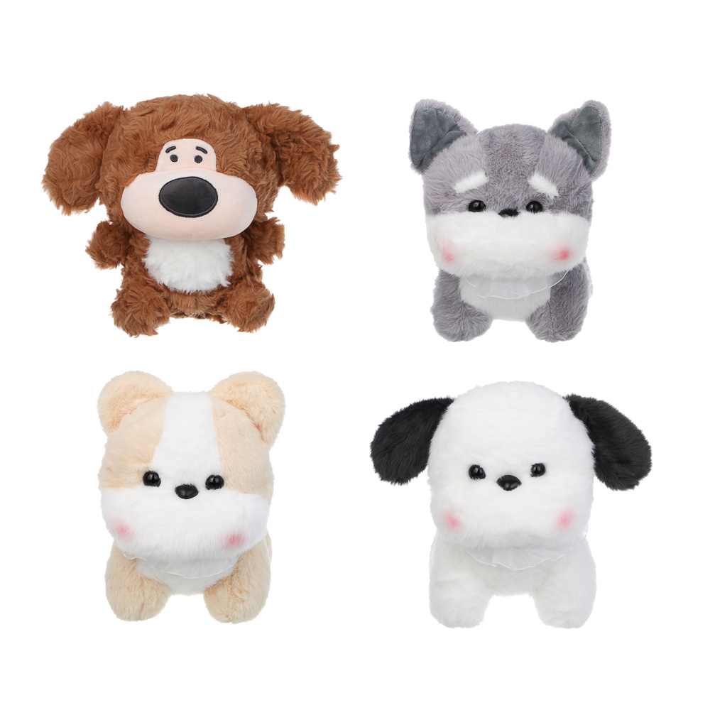 ИГРОЛЕНД Игрушка мягкая "Дружок" , 16-20 см, полиэстер, 2 вида - #1