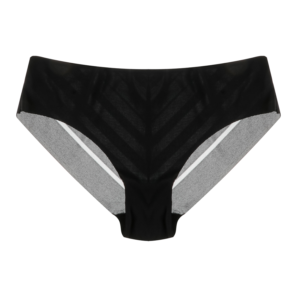 GALANTE Трусы-слипы женские с декором, р.48, 95%вискоза, 5%спандекс, черный, НБ25-8 - #1