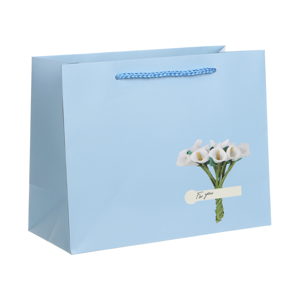 Пакет тм Fntastic подарочный, M 18x23x10см, бумага, арт.29, 4 дизайна - #2