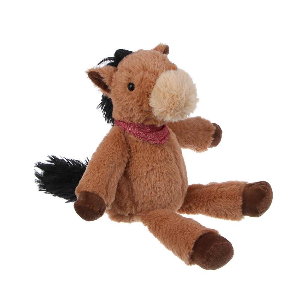 СНОУ БУМ Мягкий сувенир Лошадка 11x10x22 см, полиэстер - #1