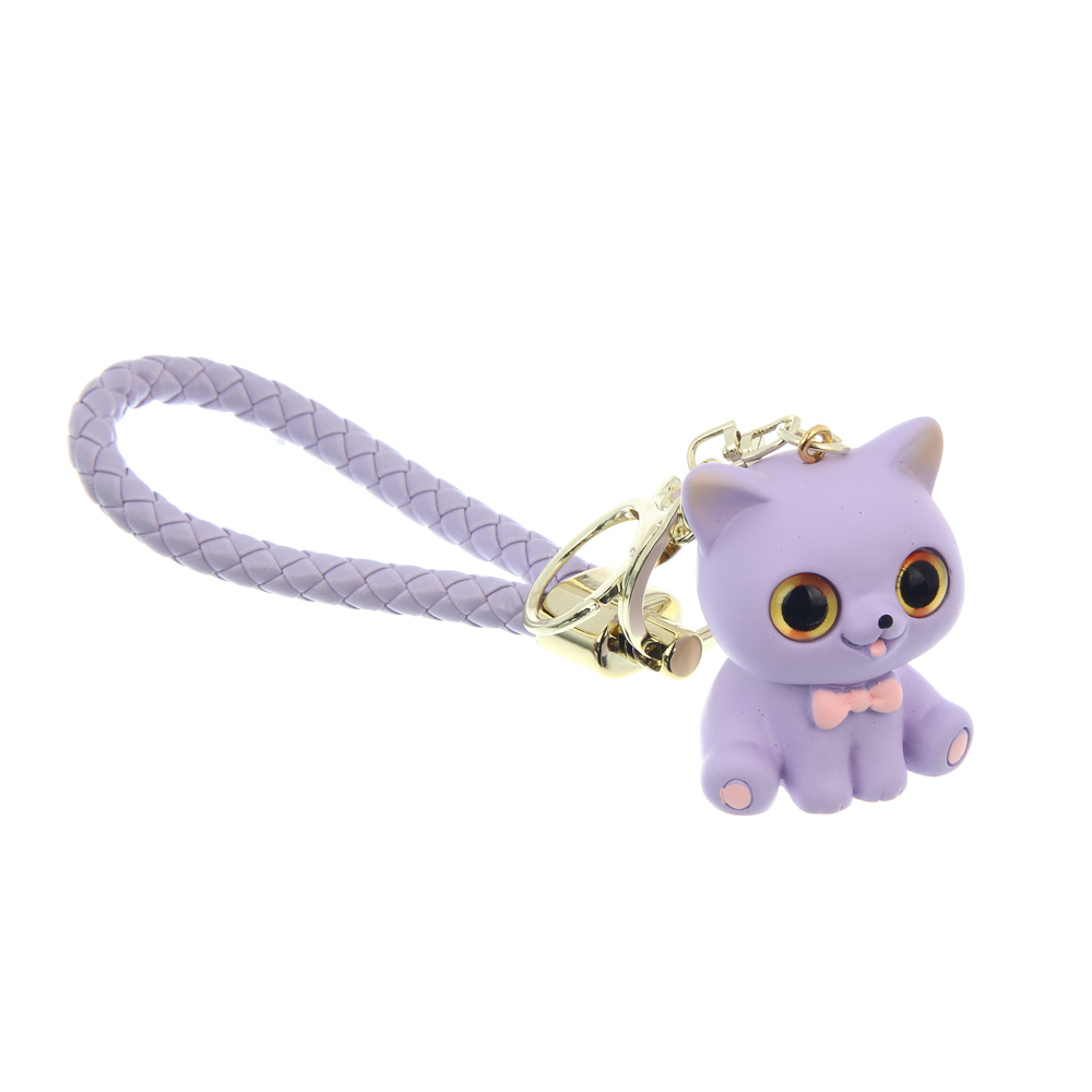 Подвеска брелок тм ЮL Мой питомец, пластик, металл, 4-5 см,  4 дизайна - #5