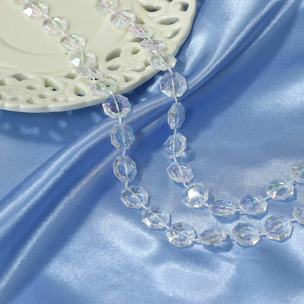 СНОУ БУМ Бусы декоративные 1,2x270 см, прозрачный, 26-566 - #6