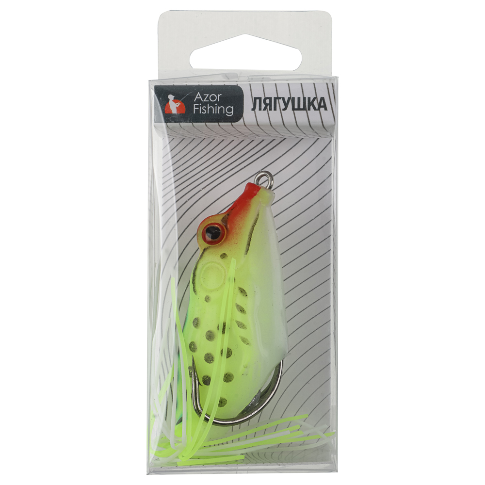 Лягушка силиконовая "Крези" тм AZOR FISHING, 55 мм, 5 цветов - #26